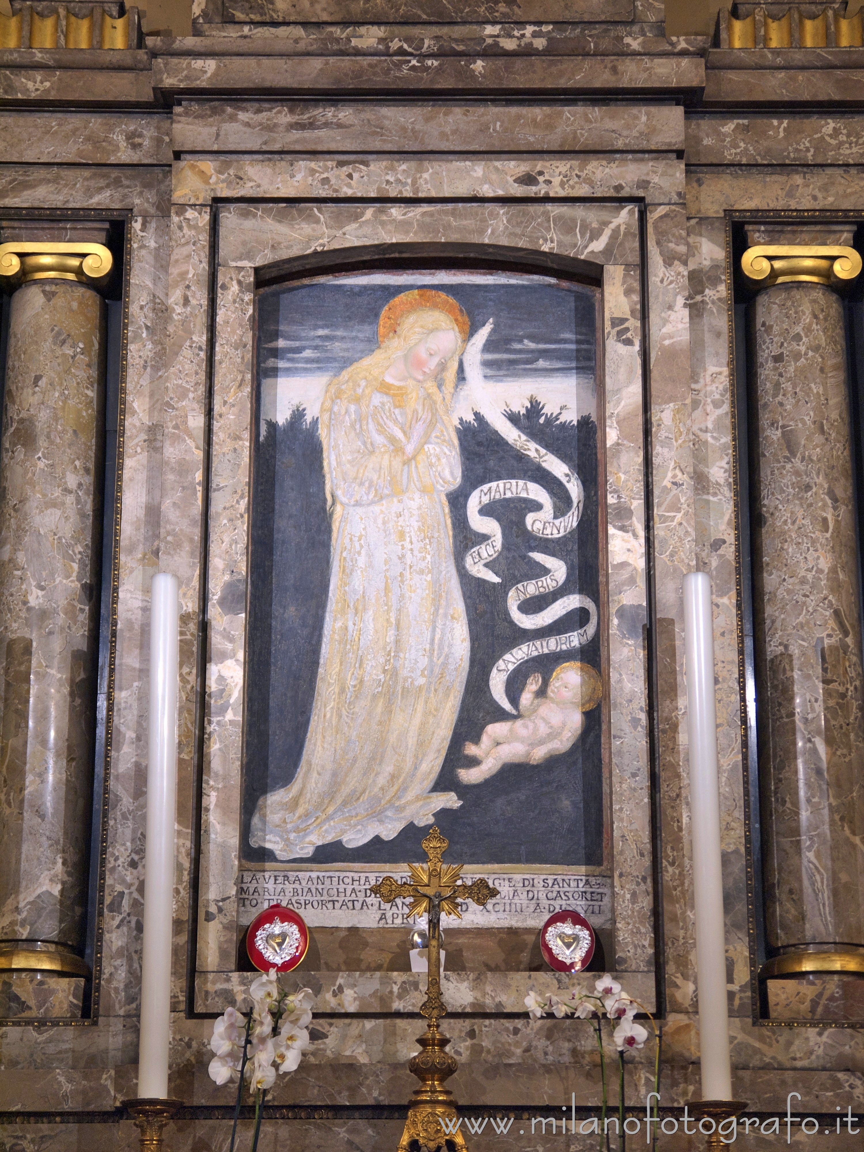 Milan (Italy) - Our Lady of Mercy in the Abbey of Casoretto - Full resolution picture